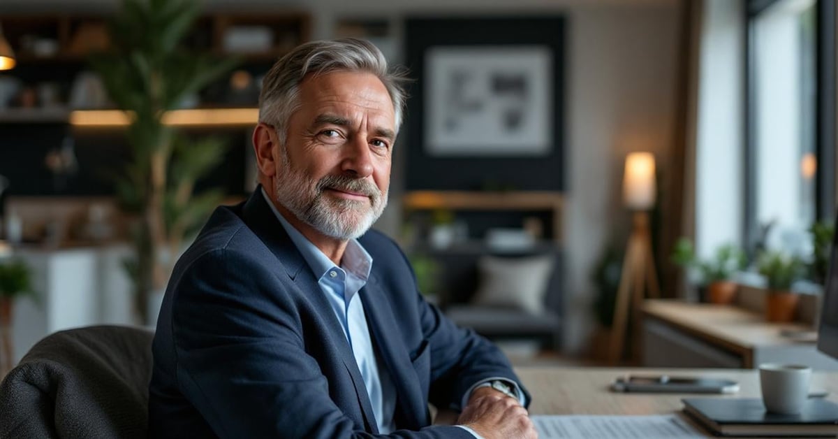 Salle de conférence avec documents de sondage IFOP pour l'élection présidentielle 2027 sur une table