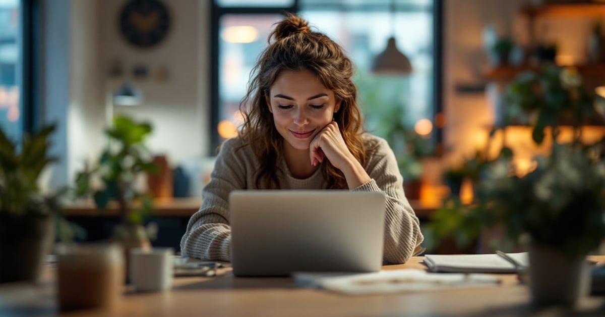 Créer un sondage en ligne gratuit sur ordinateur portable avec interface de questionnaire moderne