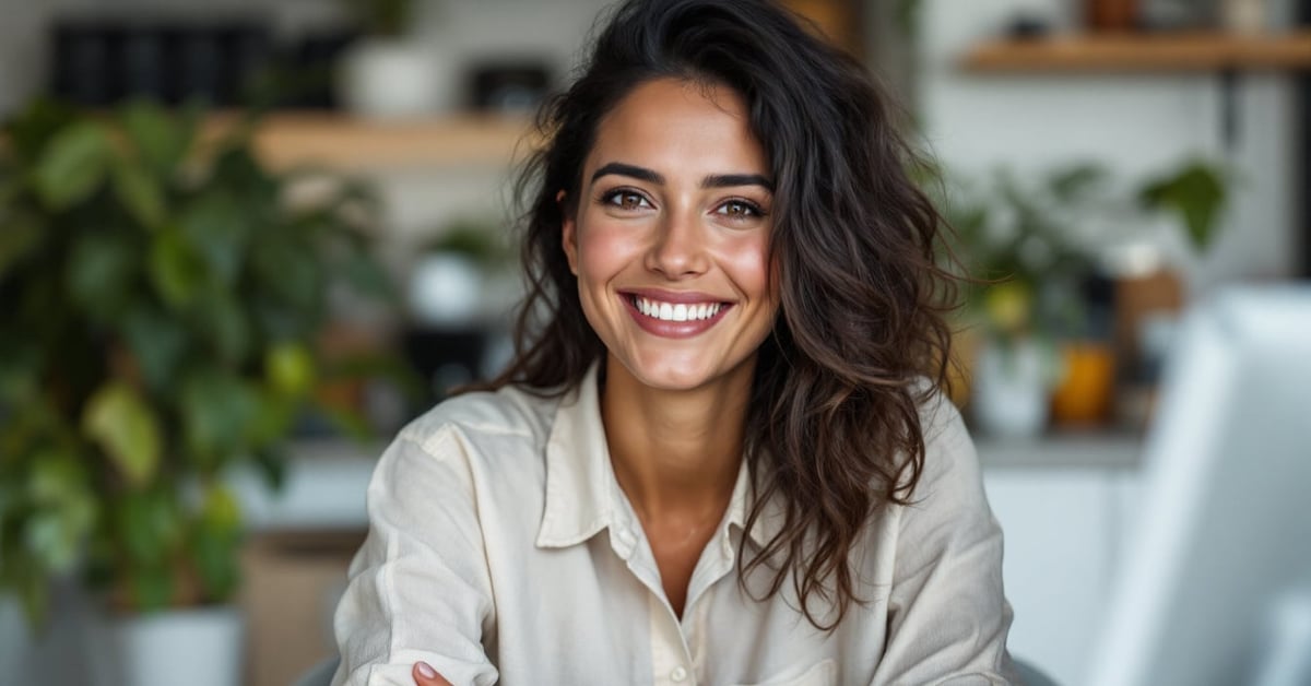 Conseiller souriant en échange avec un client, illustrant une relation client chaleureuse et professionnelle