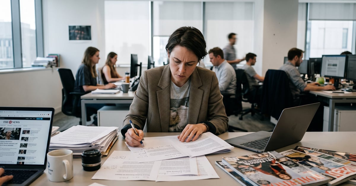 Ligne éditoriale : stratégie de contenu définie dans un cadre éditorial professionnel