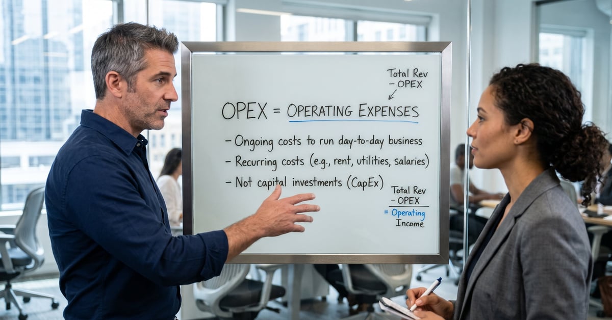 OPEX définition : dépenses opérationnelles en entreprise, gestion budgétaire et charges courantes